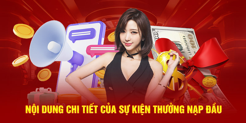 Nội dung chi tiết của sự kiện thưởng nạp đầu MM88